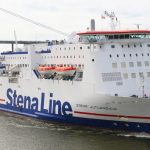 Eldrift i hamnen för Jutlandica