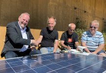 Facket klimatkompenserar med solceller