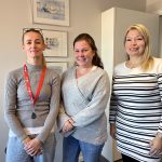 Taggad trio traineer på plats